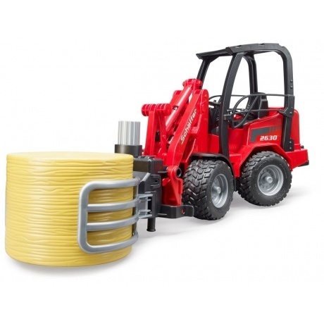 Погрузчик Schaffer с рулоном 02-192 Bruder - фото 2