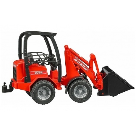 Погрузчик Schaffer с рулоном 02-192 Bruder - фото 5