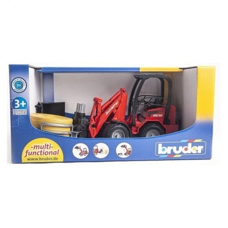 Погрузчик Schaffer с рулоном 02-192 Bruder - фото 6