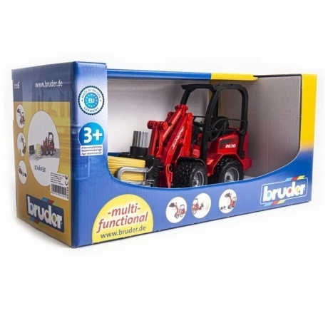 Погрузчик Schaffer с рулоном 02-192 Bruder - фото 7