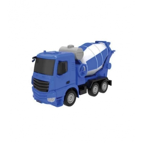 Строительная машинка Бетономешалка 1:26 инерционная в короб.E278...