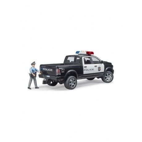 Внедорожник RAM 2500 полицейский с фигуркой Bruder 02505 - фото 5