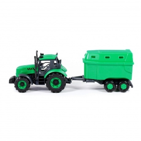 Трактор &quot;Прогресс&quot; с прицепом для перевозки животных 94643 - фото 3