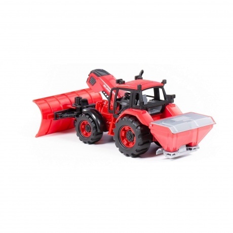 Трактор "Belarus" снегоуборочный (в коробке) 91888 - фото 4