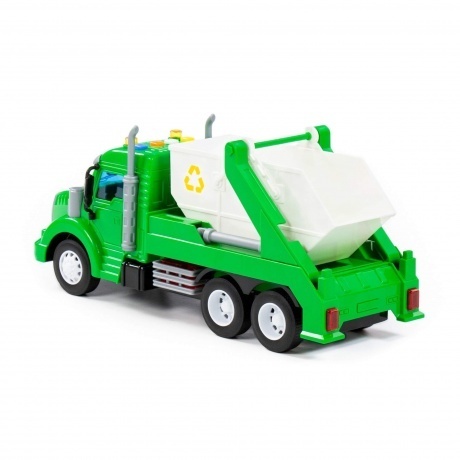 Автомобиль-контейнеровоз &quot;Профи&quot; инерционный зеленый 86259 - фото 2