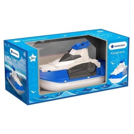 Катер-амфибия (Яхта) ( в индивидуальной коробке) 379 - фото 2