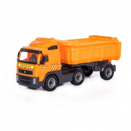 Автомобиль-самосвал с полуприцепом "Volvo" (в коробке) 9524