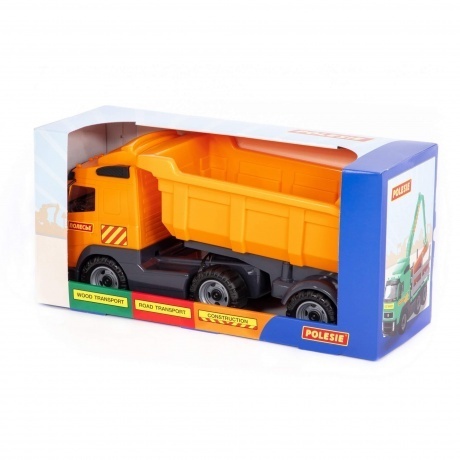 Автомобиль-самосвал с полуприцепом "Volvo" (в коробке) 9524 - фото 7