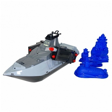 Катер с ракетными установками (в инд.коробке) 1500 - фото 1