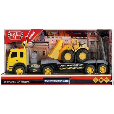 Машина "Перевозчик" 47 см пластмассовая инерционная M524-H11121-R - фото 2