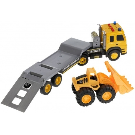 Машина "Перевозчик" 47 см пластмассовая инерционная M524-H11121-R - фото 4