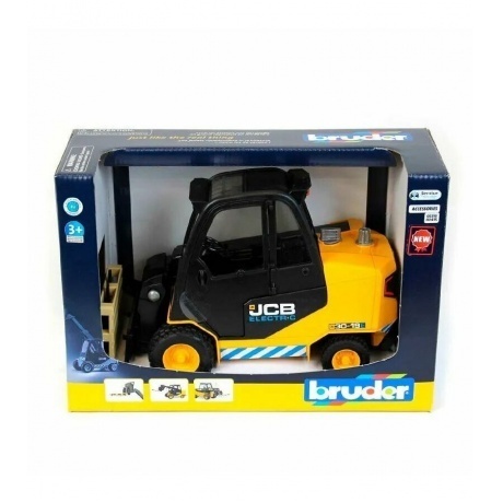 Bruder 02512 &quot;Погрузчик JCB с паллетой&quot; (фикс. цена) - фото 7