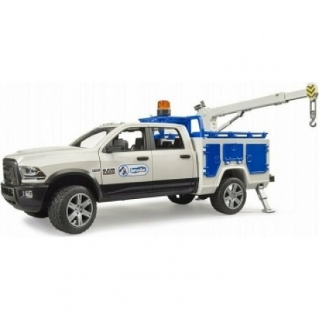 Bruder 02509 "Внедорожник RAM 2500 Dodge сервисный кран" мигалка (фикс. цена) - фото 5