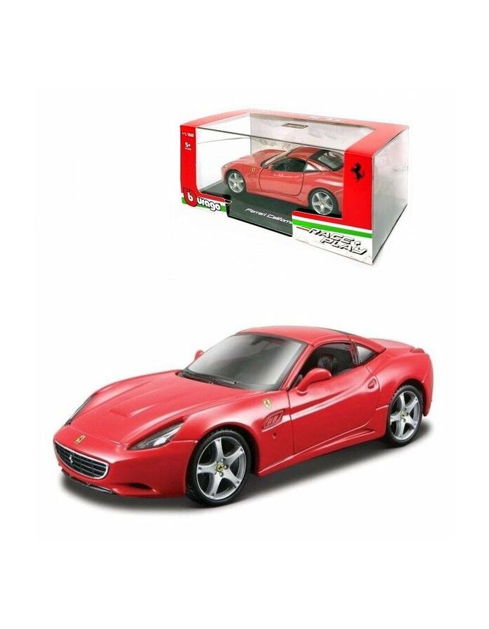 Модель Race Play. Ferrari California 1:32 арт.46104 bburago 1 24 ferrari california convertible authorized simulation alloy car model crafts decoration collection toy gift