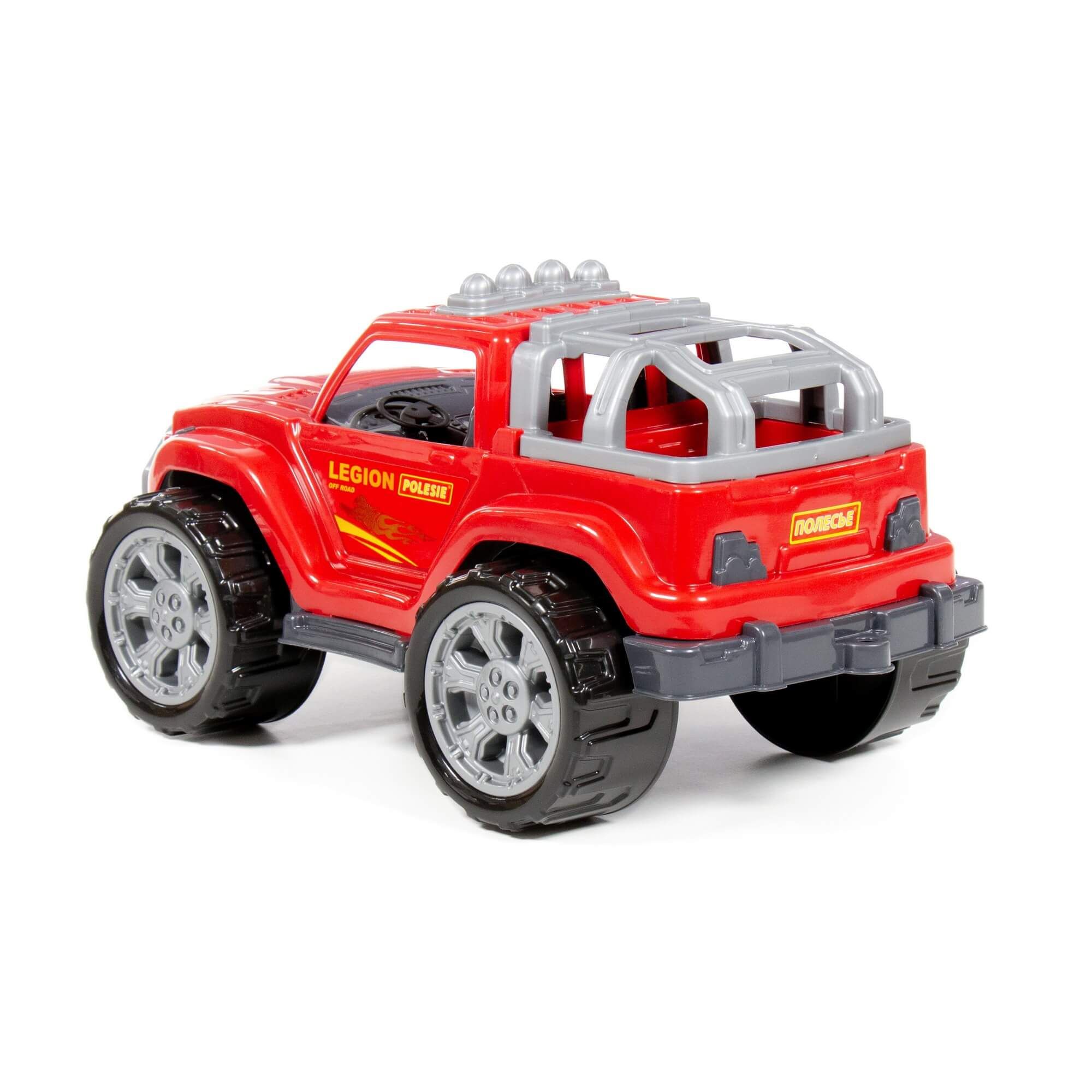 Машинки Полесье "Легион" №2 красный (в сеточке) - фото 3