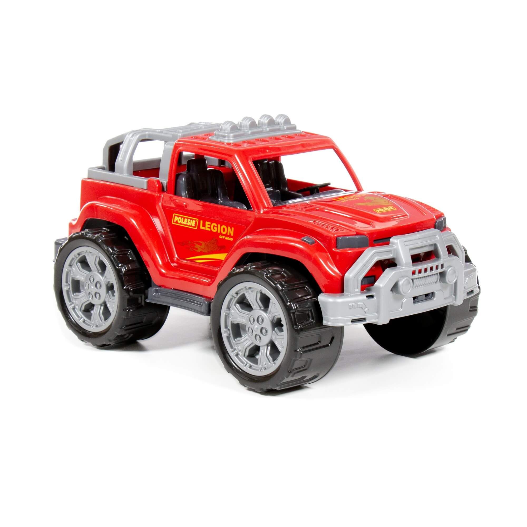 Машинки Полесье "Легион" №2 красный (в сеточке) - фото 5