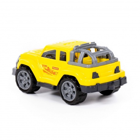 Машинки Полесье &quot;Легионер-мини&quot; жёлтый (в сеточке) - фото 3