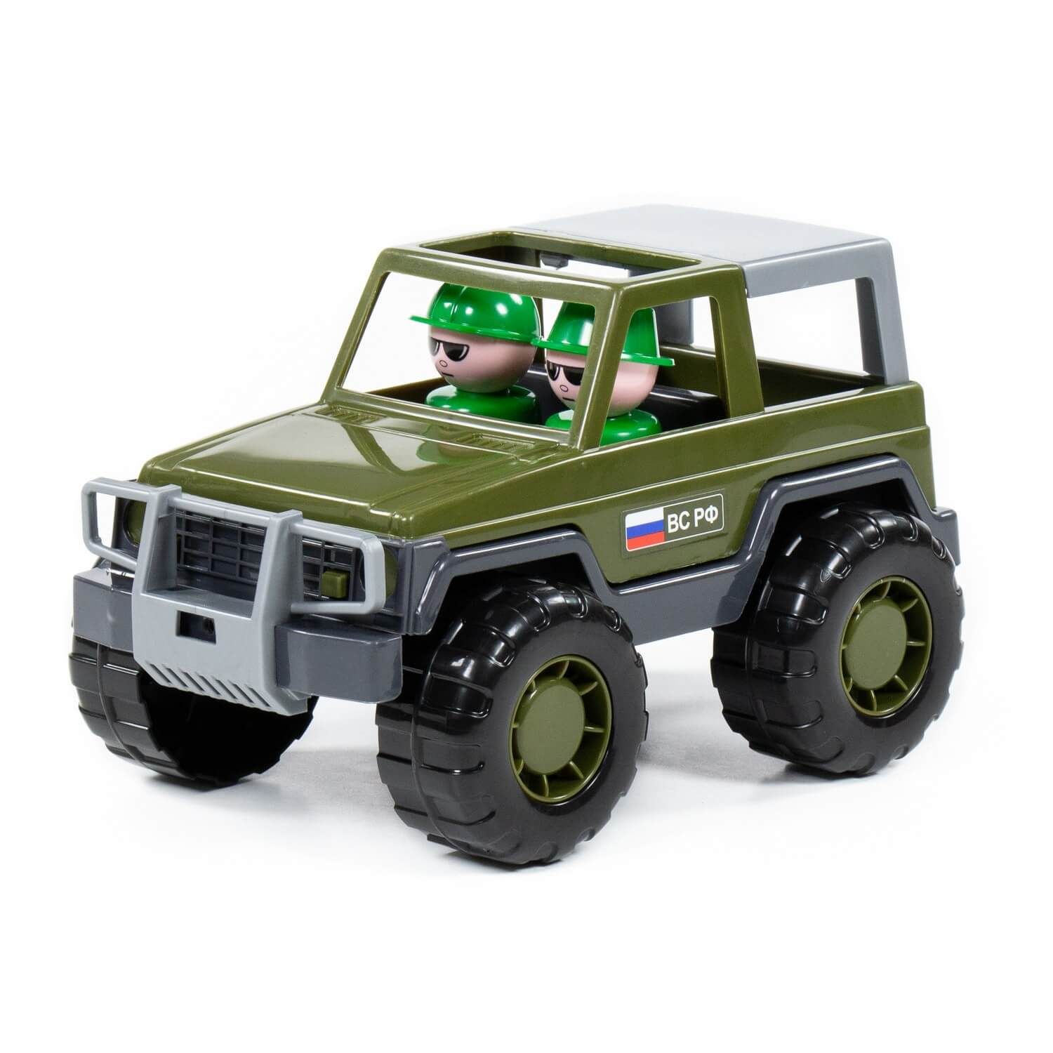 Машинки Полесье джип военный Вояж (в сеточке) игрушечный транспорт полесье крутой вираж автомобиль джип n6 89946