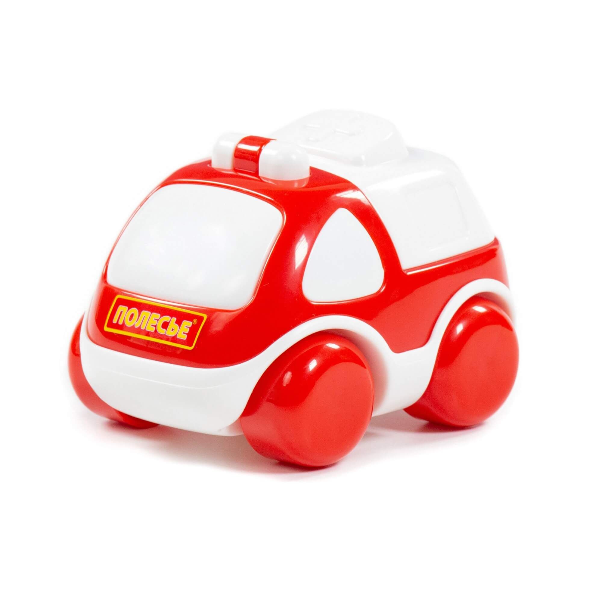 Машинки Полесье скорая помощь Карат (в пакете) игрушечный транспорт 1 toy transcar double скорая помощь кроссовер 8см
