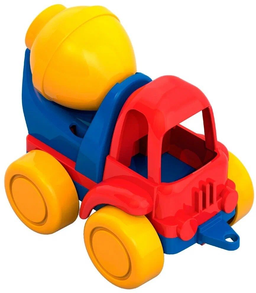трактор нордик 16 см детская игрушка нордпласт н 106 1 Бетономешалка Нордик 11 см (без индивидуальной упаковки)