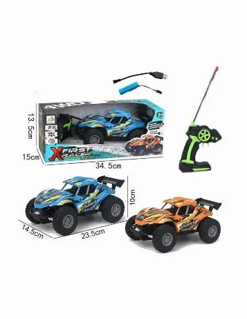 Внедорожник THUNDER 1:16 на РУ матовый с принтом в коробке аккум...