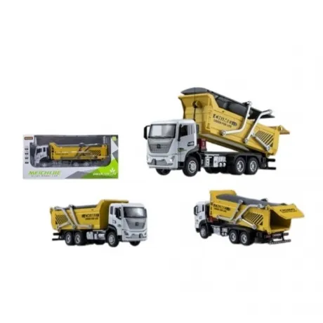 Грузовой автомобиль 1:32 инерционный на батарейках(свет,звук ) С...