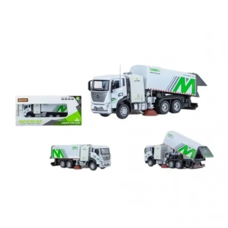 Грузовой автомобиль инерционный на батарейках (свет,звук) убороч...