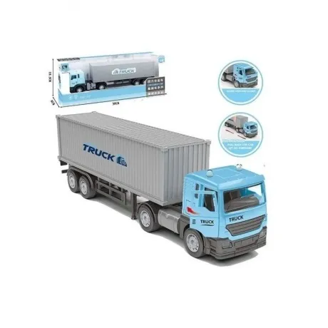 Грузовой автомобиль инерционный,открываются двери (металл,пласти...