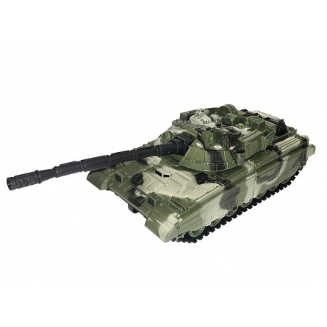 Военный тягач &quot;Щит&quot; с танком (камуфляж) - фото 3