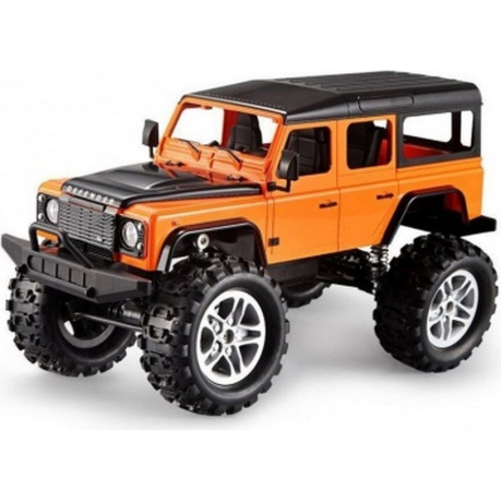 Внедорожник Land Rover Defender на РУ (свет) в коробке открывание копота,амортизация подвески E327-003 хорошее состояние