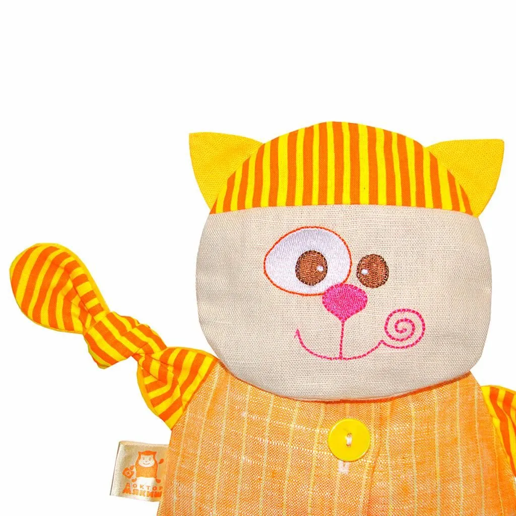 Игрушка грелка МЯКИШИ 232 Доктор Мякиш Кот - фото 3