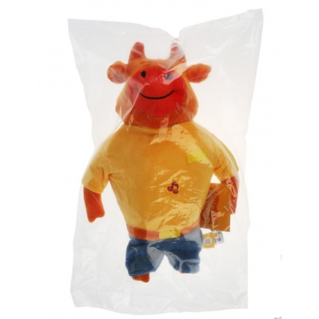 Мягкая игрушка Мульти-пульти "Оранжевая корова Папа" 30 см арт.V92752-23NS /24 - фото 7