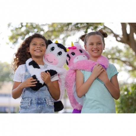 Мягконабивная игрушка -обнимашка антистресс  Little Big HUGS Розовый единорог - фото 6
