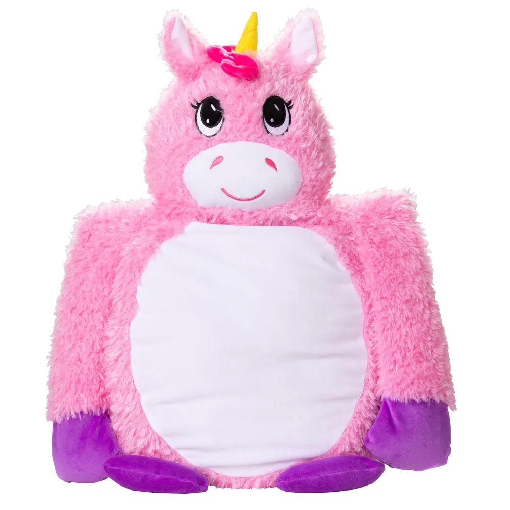 Мягконабивная игрушка -обнимашка антистресс Little Big HUGS Розовый единорог мягкая игрушка little big hugs розовый единорог