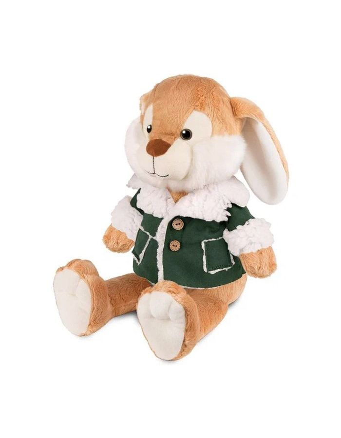 Мягкая игрушка Maxitoys Кролик Эдик в Дубленке, 20 см мягкая игрушка кролик эдик в шарфе и в очках 20 см