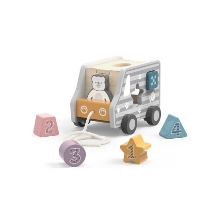 

Сортер-каталка "Машинка" VIGA 44041