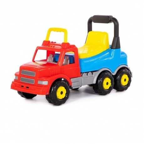 Каталка-автомобиль"Буран"№2(красно-голубая) Полесье 43801 - фото 1