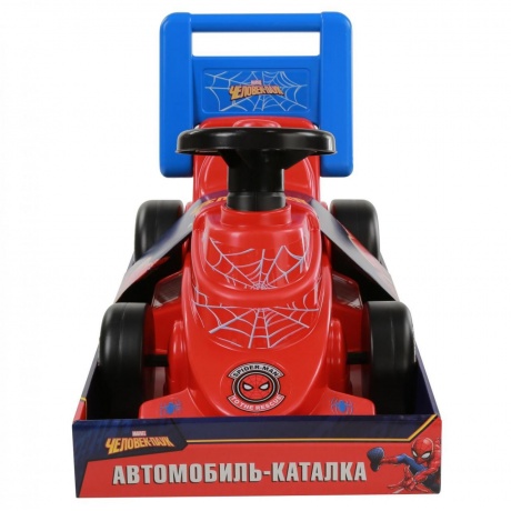 Автомобиль-каталка "Человек-паук" (в лотке) Полесье 70685 - фото 3