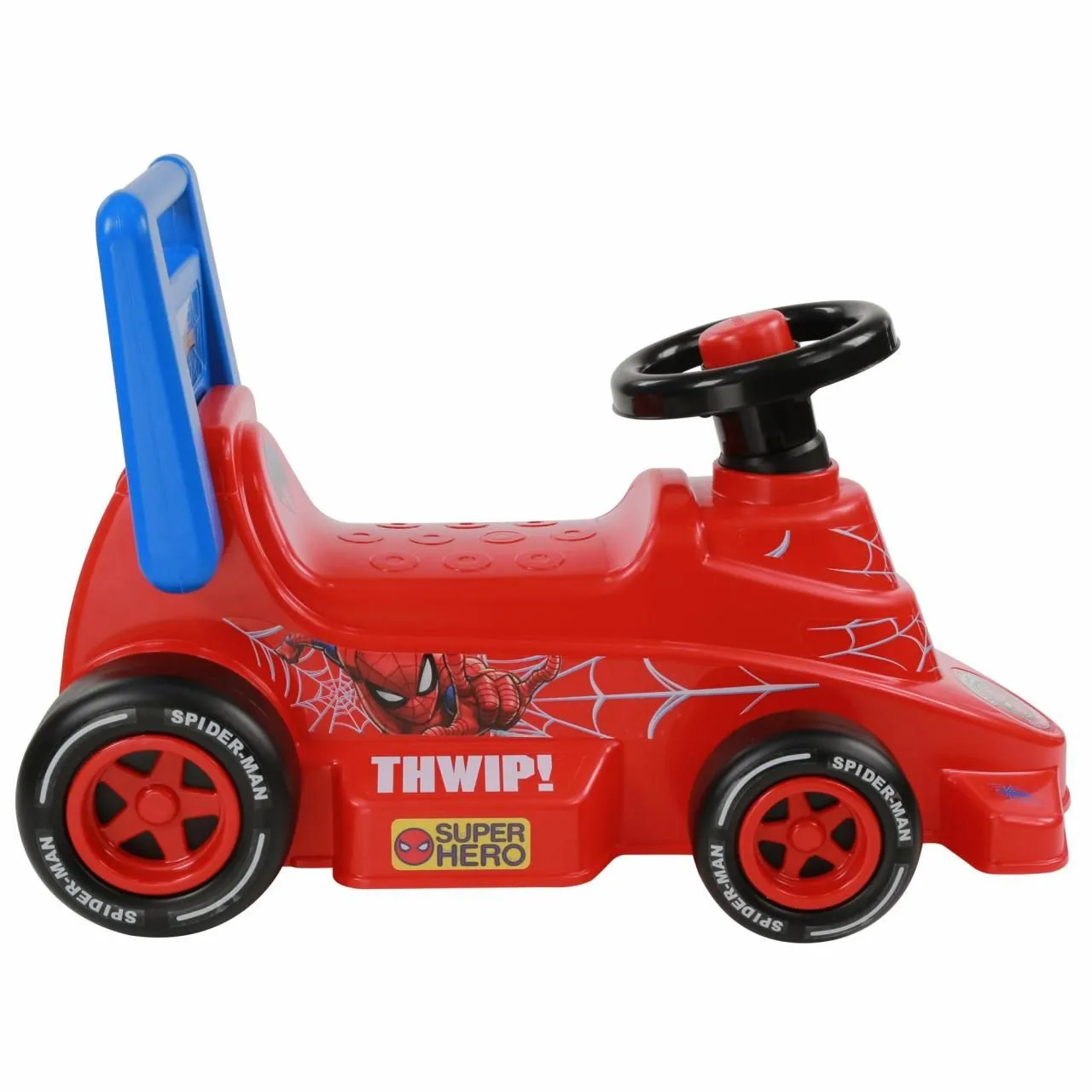 Автомобиль-каталка "Человек-паук" (в лотке) Полесье 70685 - фото 8