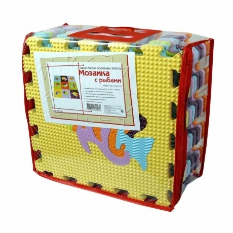 

Коврик-пазл Спорт-Импорт MТP-33109 "Мозаика с рыбами" (9 шт., 30х30 см.)