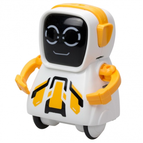Робот Silverlit Покибот желтый квадратный - фото 6