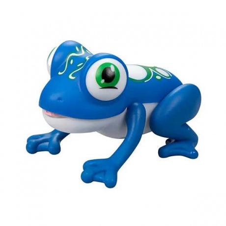 Интерактивная игрушка Silverlit Лягушка Глупи синяя - фото 1