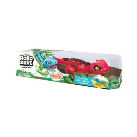Интерактивная игрушка Zuru RoboAlive Робо-ящерица Т10994 Red - фото 2