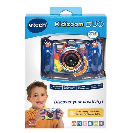 Фотоаппарат детский Vtech Kidizoom Duo 80-170803 Blue - фото 5