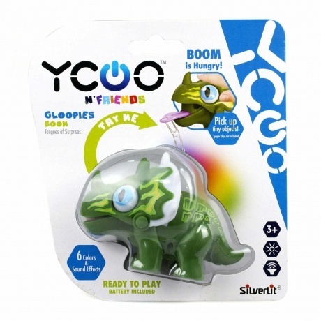 Динозавр Silverlit Gulliver Глупи зеленый арт.88581-2 - фото 2