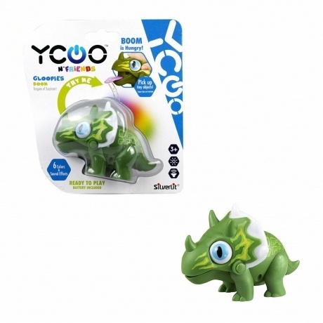 Динозавр Silverlit Gulliver Глупи зеленый арт.88581-2 - фото 3