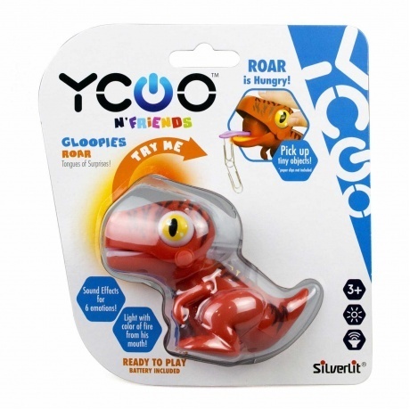 Динозавр Silverlit Gulliver &quot;Глупи&quot; красный арт.88581-1 - фото 2