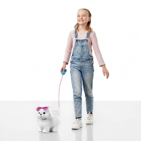 Интерактивная мягкая игрушка ZURU PETS ALIVE Собачка на поводке (на пульте управления) со звуковыми эффектами, 9531 - фото 9