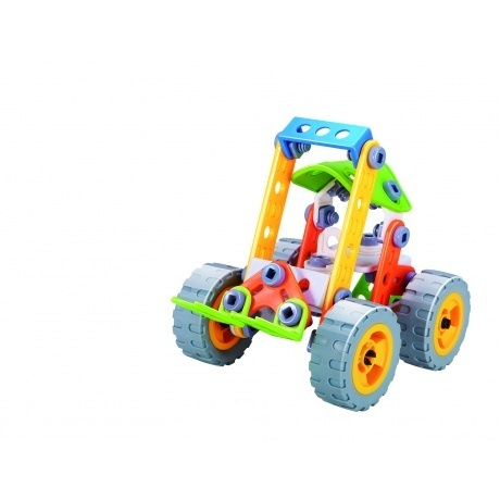 Конструктор гибкий Fun Red Автопогрузчик 84 детали - фото 3