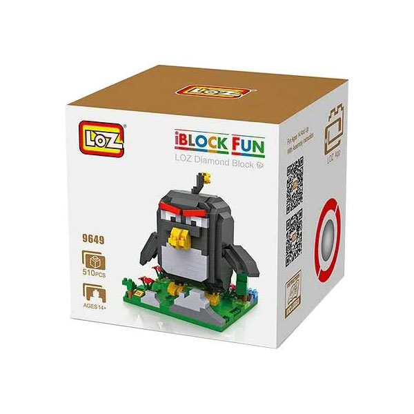 

Конструктор LoZ Большая черная птица 510 деталей